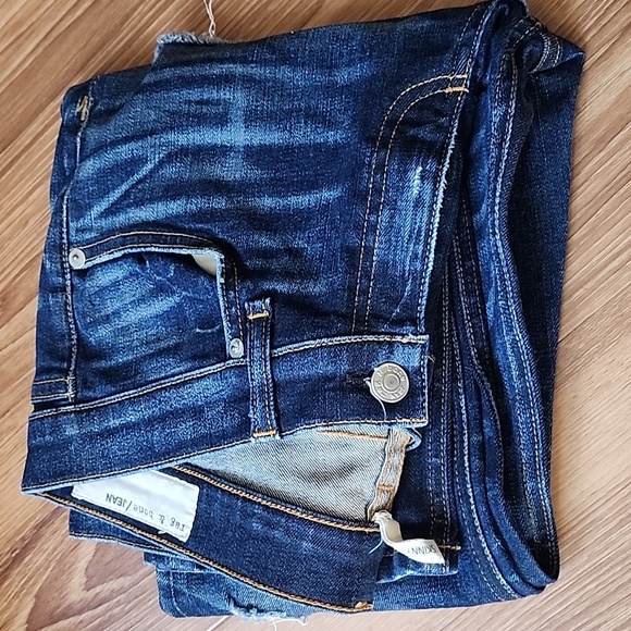 Rag and bone skinny dark indigo wash in SHEFFIELD mid rise - Picture 8 of 15
